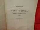 Mémoires de la Société des lettres, sciences et arts de Bar-le-Duc. 2e série, tome V. . [LORRAIN] - COLLECTIF