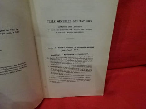 Mémoires de la Société des lettres, sciences et arts de Bar-le-Duc. 4e série, tome IX. . [LORRAIN] - COLLECTIF