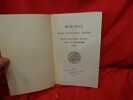 Mémoires de la Société d’Archéologie lorraine et du Musée historique lorrain-1932-20e vol. 4e série-tome LXX. . [LORRAIN] - COLLECTIF