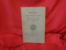 Mémoires de la Société d’Archéologie lorraine et du Musée historique lorrain-1932-20e vol. 4e série-tome LXX. . [LORRAIN] - COLLECTIF