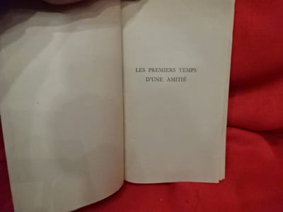 Les premiers Temps d'une Amitié. André Gide et Paul Valéry. 