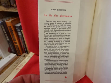 La Fin des alternances. . [LITTERATURE] - JOUFFROY (Alain)