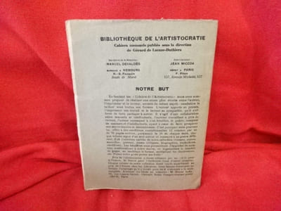 N° 001. – Le Manœuvre, pièce en 3 actes. – Théâtre.