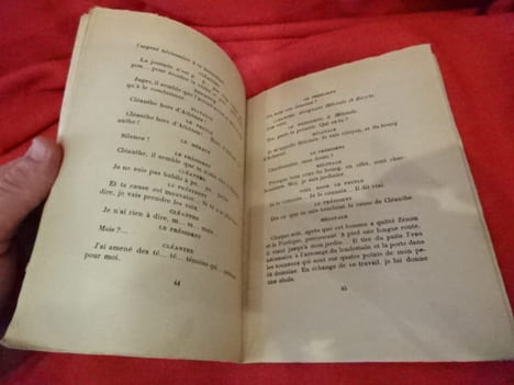 N° 001. – Le Manœuvre, pièce en 3 actes. – Théâtre. . [PHILOSOPHIE SCIENCES HUMAINES] - RYNER (Han)