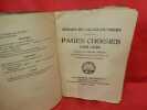 N° 011. – Pages choisies (1900-1930). . [PHILOSOPHIE SCIENCES HUMAINES] - LACAZE-DUTHIERS (Gérard de)