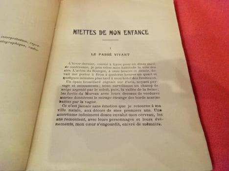 N° 014. – Miettes de mon enfance. . [PHILOSOPHIE SCIENCES HUMAINES] - RIOTOR (Léon)