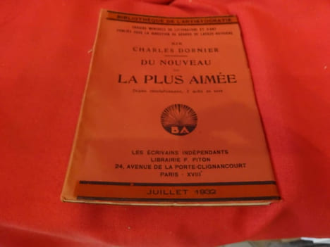 N° 019. – Du Nouveau, ou la plus aimée, drame révolutionnaire, 3 actes en vers. – Théâtre. . [PHILOSOPHIE SCIENCES HUMAINES] - DORNIER (Charles)
