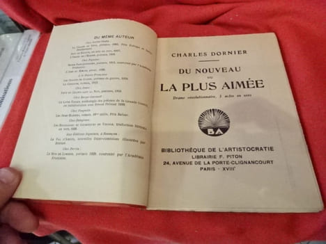 N° 019. – Du Nouveau, ou la plus aimée, drame révolutionnaire, 3 actes en vers. – Théâtre. . [PHILOSOPHIE SCIENCES HUMAINES] - DORNIER (Charles)