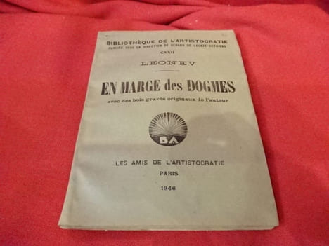 N° 122. – En Marge des Dogmes. . [PHILOSOPHIE SCIENCES HUMAINES] - LÉONEV