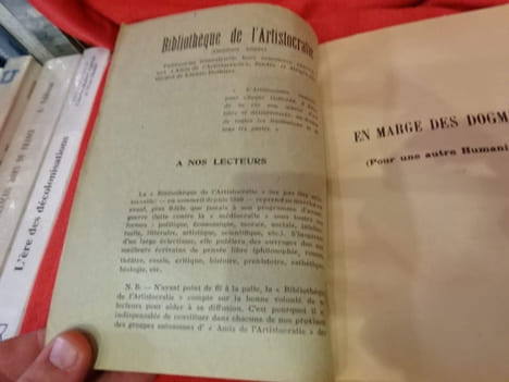 N° 122. – En Marge des Dogmes. . [PHILOSOPHIE SCIENCES HUMAINES] - LÉONEV