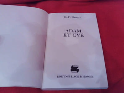 Adam et Eve. 