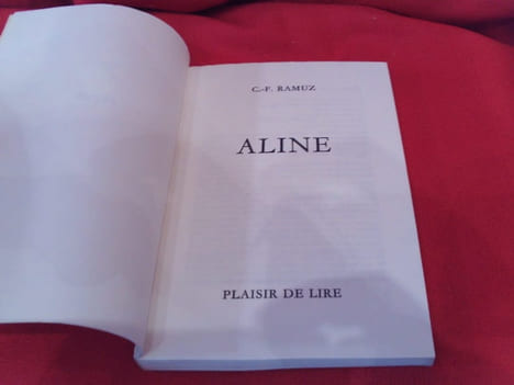 Aline (1905). . [LITTERATURE] - RAMUZ (C.-F.)