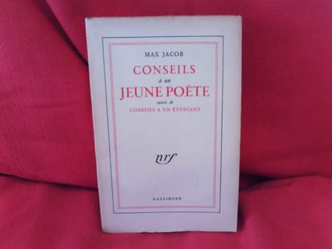 Conseils à un Jeune Poète, suivis de Conseils à un Étudiant. . [LITTERATURE] - JACOB (Max)