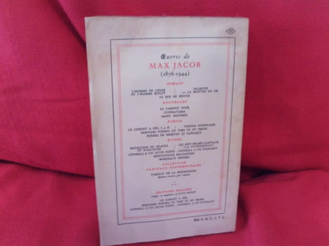 Conseils à un Jeune Poète, suivis de Conseils à un Étudiant. . [LITTERATURE] - JACOB (Max)