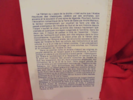 L’Arabie du Sud, histoire et civilisation. – Tome I. le Peuple yéménite et ses racines. – Tome II. la Société yéménite de l’Hégire aux idéologies ...