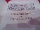 Historique de Chalaines (de Chalaines à Vaucouleurs). . [LORRAIN] - COLLECTIF (Sous la direction de Michel BARBIER)