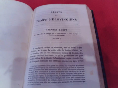 Récits des Temps mérovingiens, précédés de Considérations sur l'Histoire de France. . [HISTOIRE] - THIERRY (Augustin)