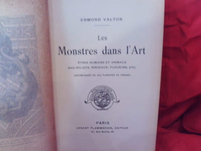 Les Monstres dans l’Art, êtres humains et animaux – bas-reliefs, rinceaux, fleurons, etc. 