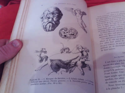 Les Monstres dans l’Art, êtres humains et animaux – bas-reliefs, rinceaux, fleurons, etc. 