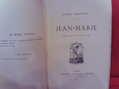 Jean-Marie, drame en un acte, en vers.