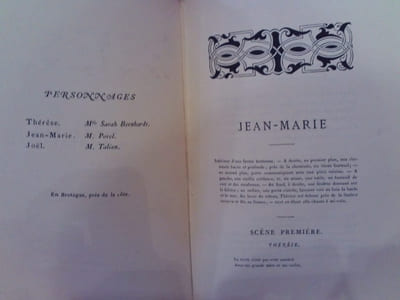 Jean-Marie, drame en un acte, en vers.
