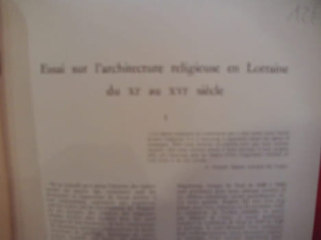 LE PAYS LORRAIN-44e année 1963-Nº 1. – Architecture religieuse du Bassigny. . [LORRAIN] - SIMONIN (Pierre)