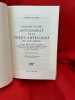 Esquisse d’une anthologie de la poésie américaine du XIXesiècle. . [LITTERATURE] - LEYRIS (Pierre)