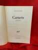 Carnets (1944-1974). . [LITTERATURE] - GUILLOUX (Louis)