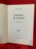 Journées de lectures. . [LITTERATURE] - NIMIER (Roger)