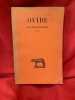 Les Métamorphoses – Tome II: Livres VI-X. . [LITTERATURE] - OVIDE (0043-0017)