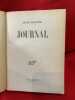 Journal. . [LITTERATURE] - RENARD (Jules)