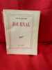 Journal. . [LITTERATURE] - RENARD (Jules)
