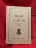Travaux de Littérature.-Volume VII-1994. . [LITTERATURE] - COLLECTIF