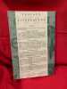 Travaux de Litt&eacute;rature.-Volume XVI-2003-. Les Grandes Peurs:-1. Diable, fl&eacute;aux, etc. . [LITTERATURE] - COLLECTIF (Sous la direction scientifique de ...
