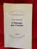 L'Image du corps, &eacute;tude des forces constructives de la psych&eacute;. . [PHILOSOPHIE SCIENCES HUMAINES] - SCHILDER (Paul)