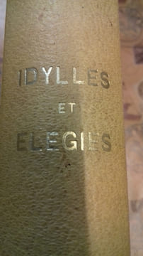 Idylles et élégies.. CHENIER (A. de)
