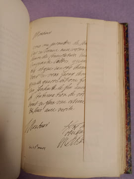 LETTRES DE MADAME DE SEVIGNE, DE SA FAMILLE ET DE SES AMIS, RECUEILLIES ET ANNOTÉES PAR M. MONMERQUÉ,
ALBUM SEUL.. SEVIGNE (Marie de Rabutin-Chantal, ...