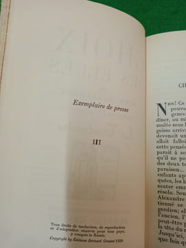 Choix des élues. T. IX : Le trentenaire.. GIRAUDOUX (J.)