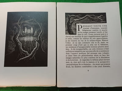 La chute de la maison Usher. Traduction de Ch. Baudelaire..
