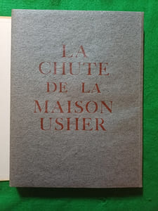 La chute de la maison Usher. Traduction de Ch. Baudelaire..