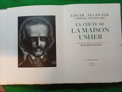 La chute de la maison Usher. Traduction de Ch. Baudelaire..