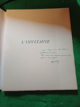 L'invitative. SARRAZIN (M.) - EVOILA (L.)