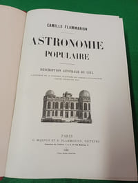 Astronomie populaire, description générale du ciel