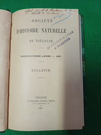 Catalogue des coléoptéres du Languedoc
Société histoire naturelle Toulouse
BULLETIN - Trente et unieme année - 1897. 