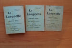 LA LORGNETTE revue th&eacute;atrale mensuelle : 3 &egrave; ann&eacute;e n&deg; 26 novembre 1906, 3&egrave; ann&eacute;e n&deg; 25 octobre 1906, 3 &egrave; ann&eacute;e n&deg; 31 15 avril 1907, 3 &egrave; ann&eacute;e n&deg; 29 ...
