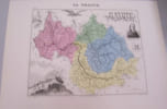 GRAVURE ANCIENNE DE DEPARTEMENT : SAVOIE. M VUILLEMIN