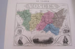 GRAVURE ANCIENNE DE DEPARTEMENT : VOSGES. M VUILLEMIN