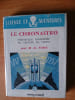 LE CHRONASTRO fantastique randonn&eacute;e au travers du temps. H.-G. VIOT