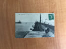 CPA : LE HAVRE la digue et nouvelle entr&eacute;e du port 252. 