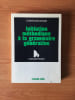 INITIATION METHODIQUE A LA GRAMMAIRE GENERATIVE. Christian NIQUE